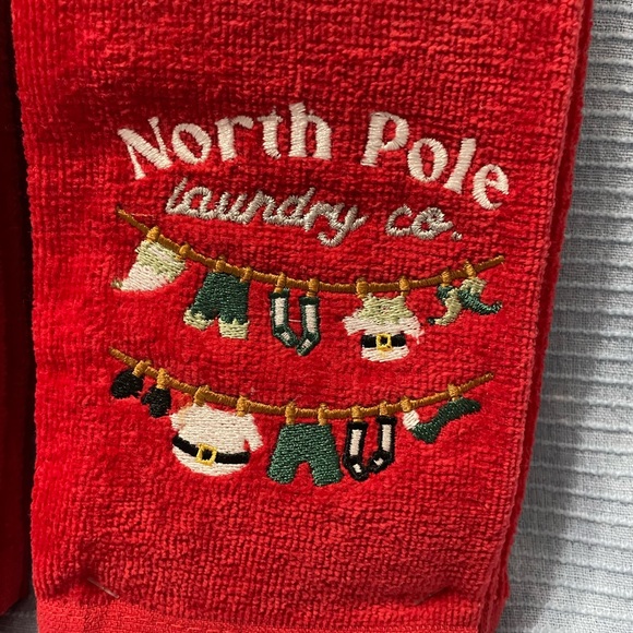 Holiday fingertip towels set - Picture 3 of 3